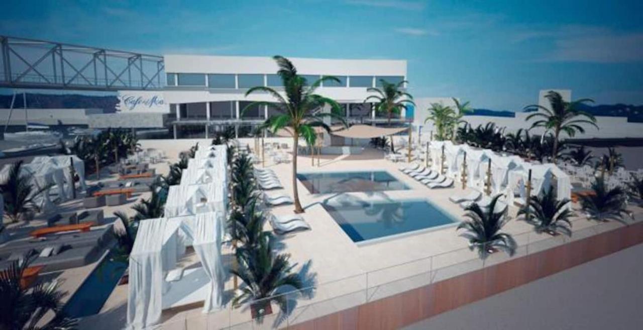 Stylish Flat, 2 Bathrooms And Swimming Pool, Next To The Beach! Sant Adria de Besos Bagian luar foto